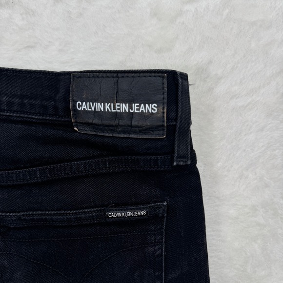 Calvin Klein Jeans Mens W34 Black CKJ 016 Skinny Fit Stretch Denim Pants - Picture 11 of 14